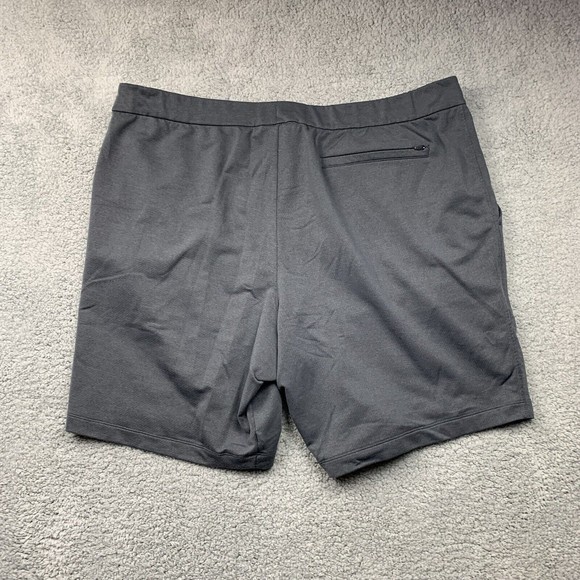 REI CO-OP Long Way Home Shorts Mens XXL Gray Soft Athletic Elastic Waist - Picture 6 of 9
